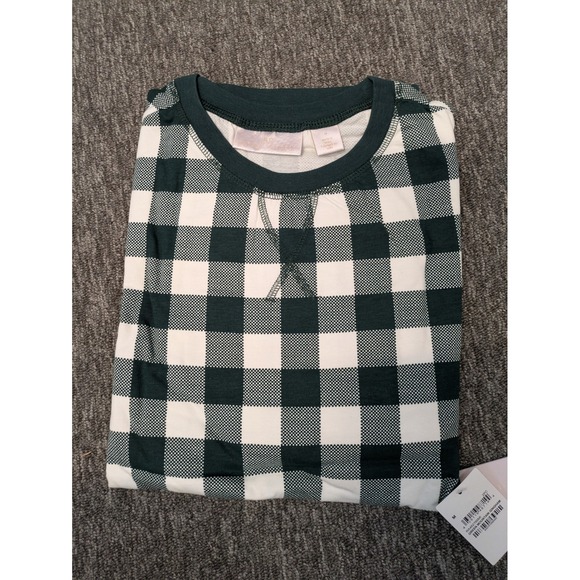 Rachel Parcell Tops - Rachel Parcell Green Buffalo‎ Check Gingham Long Sleeve Shirt Women's Medium NWT